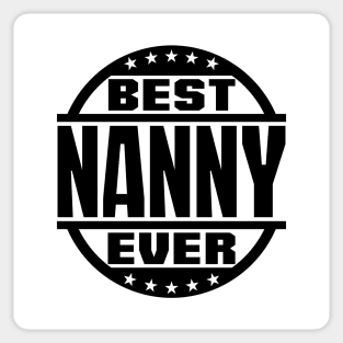 Best Nanny Ever Sticker